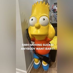 3ft Life-Size Bart Simpson 2007 Theater Movie Prop